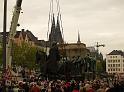 Reiterdenkmal kehrt zurueck auf dem Heumarkt P29